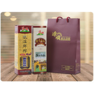 最夯禮盒組 冷壓芝麻油(570ml)+低溫鮮榨黑麻油(570ml) / 2入提袋禮品組(SUP03) 